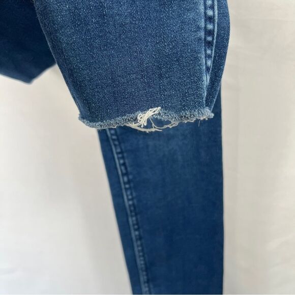 Abercrombie & Fitch Simore High Rise Blue Skinny Jeans 0689 - Picture 4 of 12